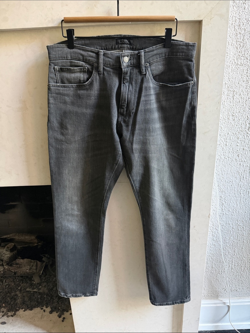 Polo Ralph Lauren - Men's Black Slim Straight Jeans